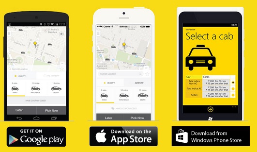 India Desire : Get Flat Rs. 50 Cashback On Your Next Ride Through Taxiforsure App Use Promo NZ50 
